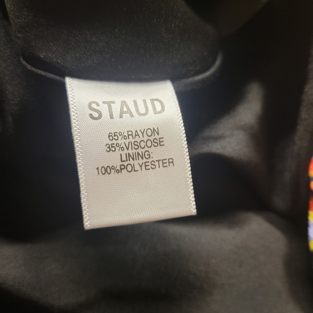 STAUD Multicolor Floral and Geometric Print Dress - Picture 6 of 6